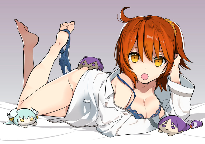 fujimaru ritsuka, minamoto no raikou, kiyohime, and hassan of serenity (fate and 1 more) drawn by omucchan_(omutyuan)