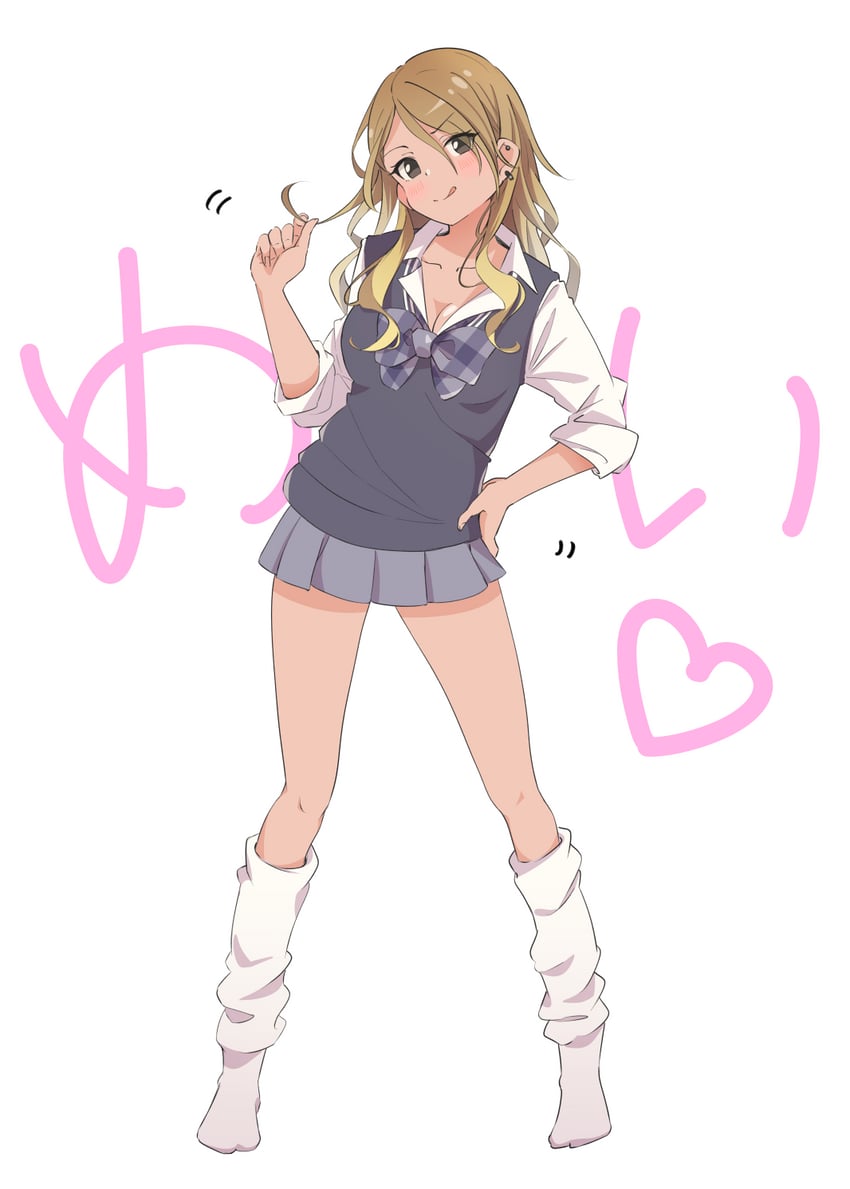 izumi mei (idolmaster and 1 more) drawn by eitopondo