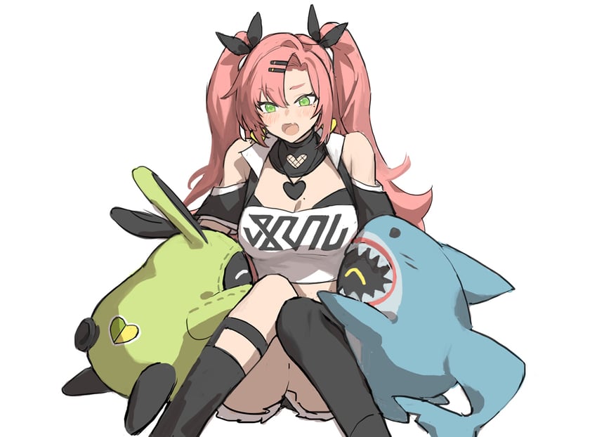 nicole demara, amillion, and sharkboo (zenless zone zero) drawn by dream60530