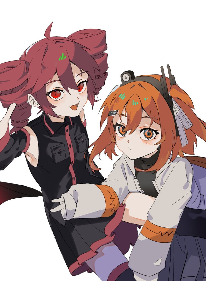 kasane teto and adachi rei (utau and 1 more) drawn by senri_(hrydy_o)