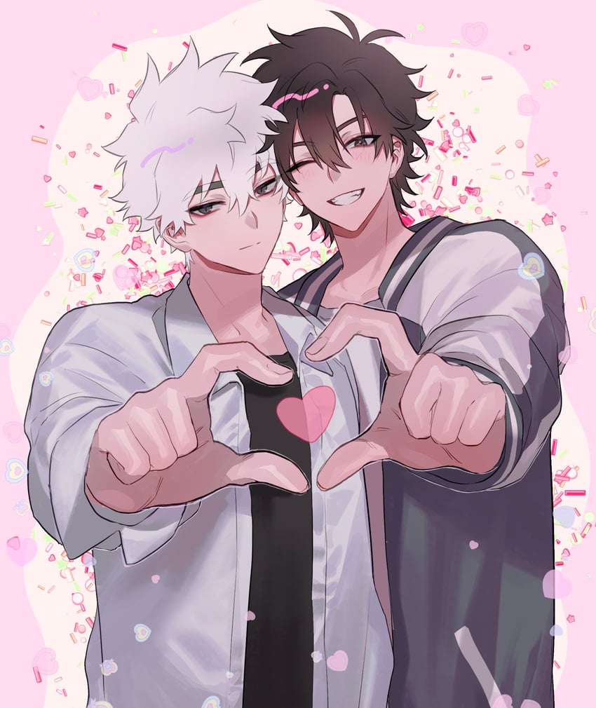 cheng xiaoshi and lu guang (shiguang dailiren) drawn by justjust_monika
