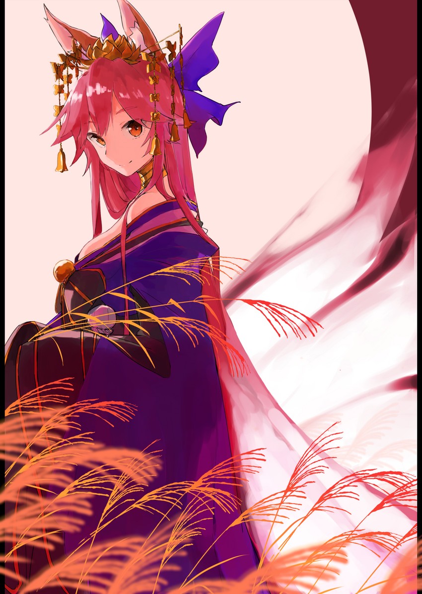 tamamo and tamamo no mae (fate and 1 more) drawn by soi_abura