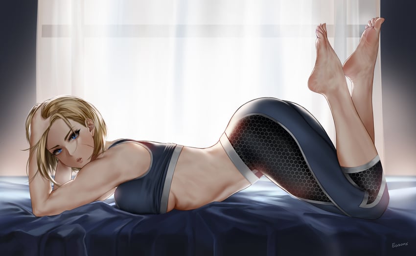 cammy white (street fighter and 1 more) drawn by easonx