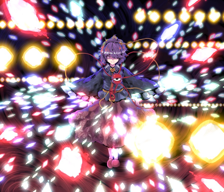 komeiji satori (touhou and 1 more) drawn by sunnysideup