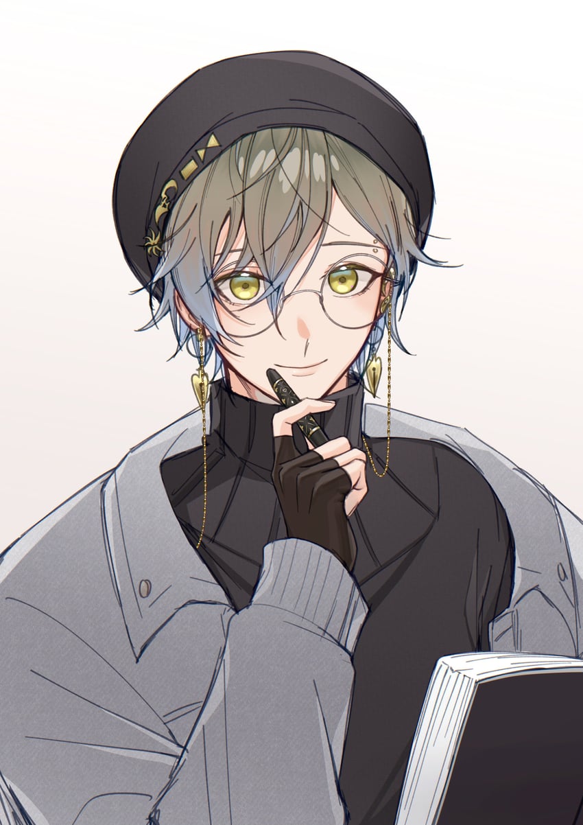 ike eveland (nijisanji and 1 more) drawn by orotsukashii