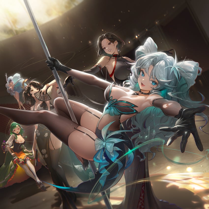 pa-15, g28, rmb-93, qbu-191, and general liu (girls' frontline)