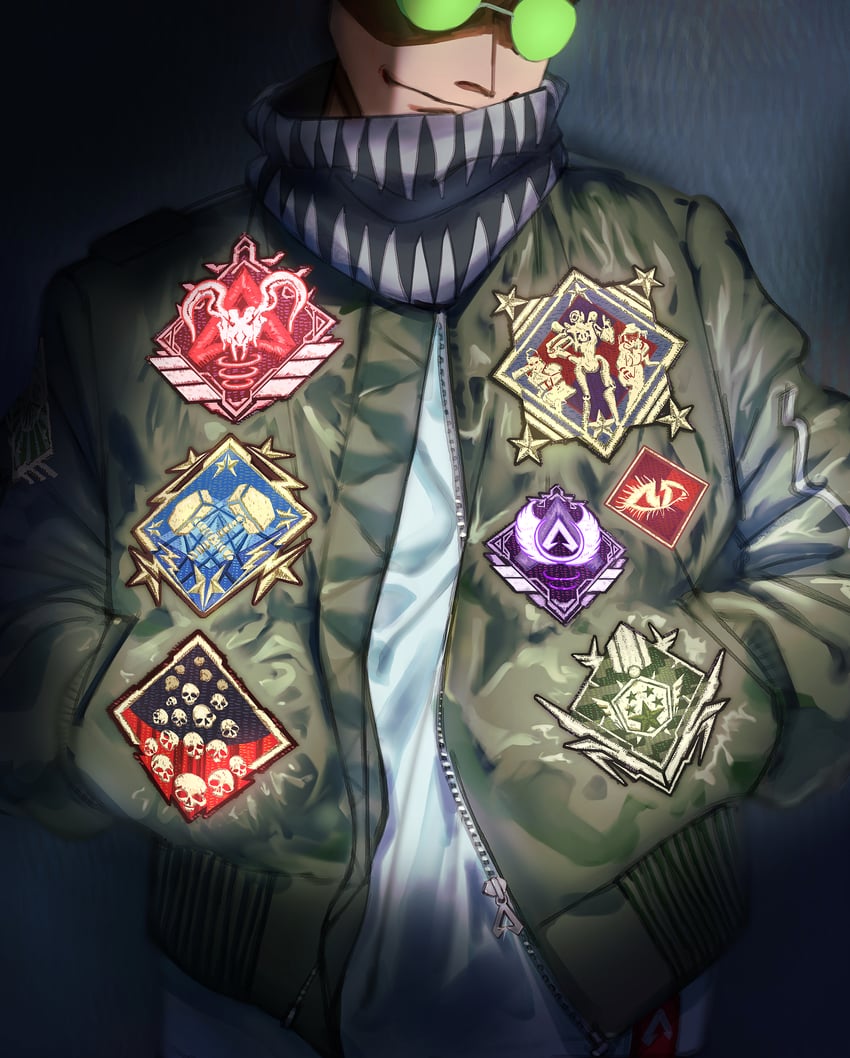 wraith, octane, bloodhound, and pathfinder (apex legends) drawn by minami_tsumugu