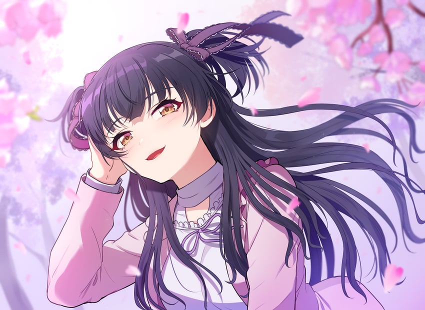 mayuzumi fuyuko (idolmaster and 1 more) drawn by kamille_(vcx68)