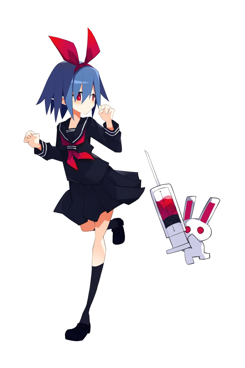 pleinair and usagi-san (disgaea and 1 more) drawn by nanozenzen