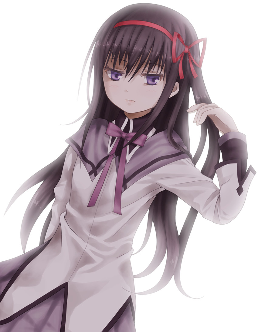 akemi homura (mahou shoujo madoka magica) drawn by ayume_(aika)