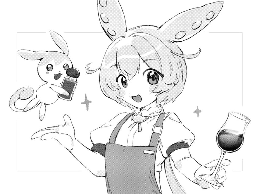 zundamon (voiceroid and 1 more) drawn by michia_(bourgognepony)