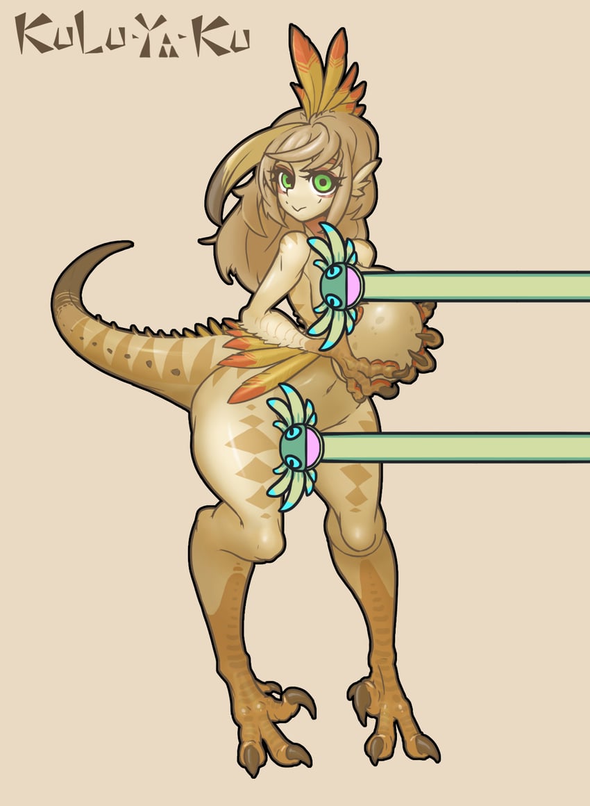 kulu-ya-ku and wiggler (monster hunter and 1 more) drawn by muhut