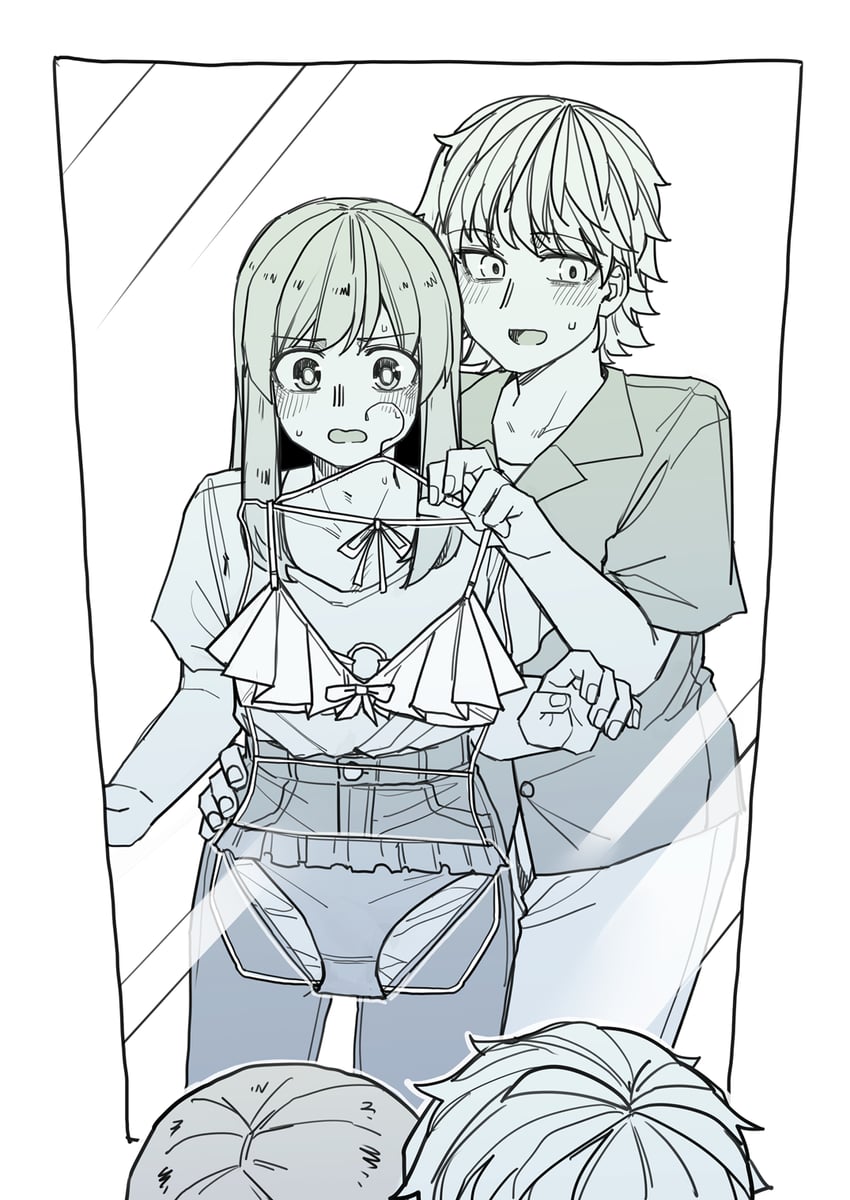rindou hazuki and akizakura iori (ikemen joshi to josou danshi) drawn by tadd_(tatd)