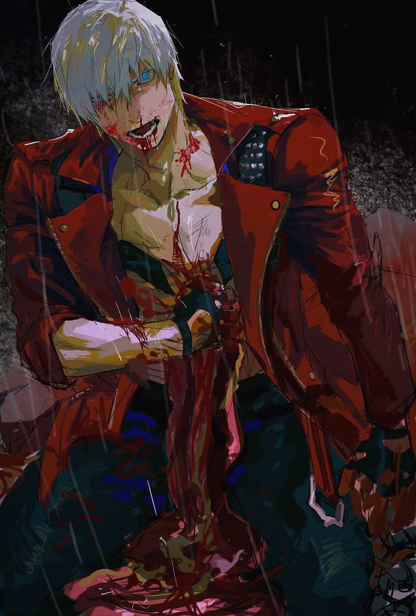 dante (devil may cry and 1 more) drawn by orr2kln3tjteydj