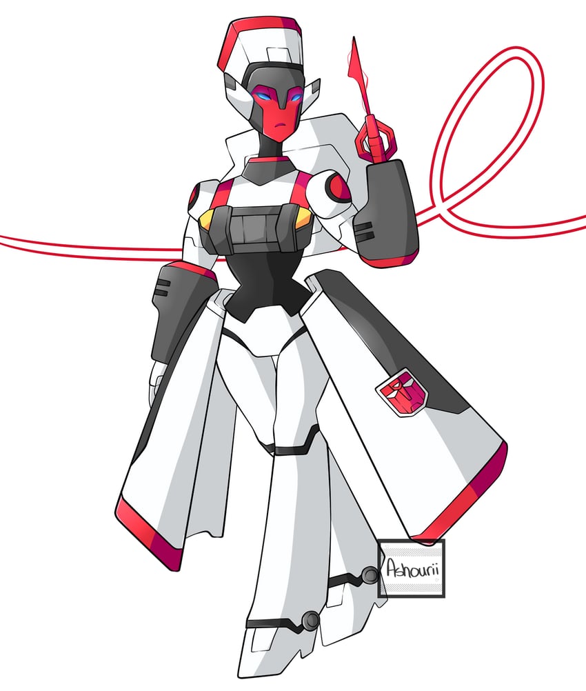 red alert (transformers and 1 more) drawn by ashourii