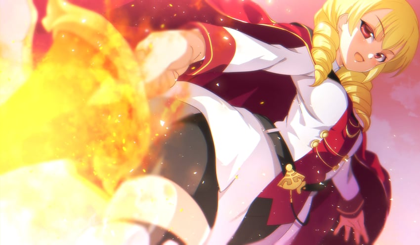 erika wagner (under night in-birth and 1 more) drawn by itsuka_neru