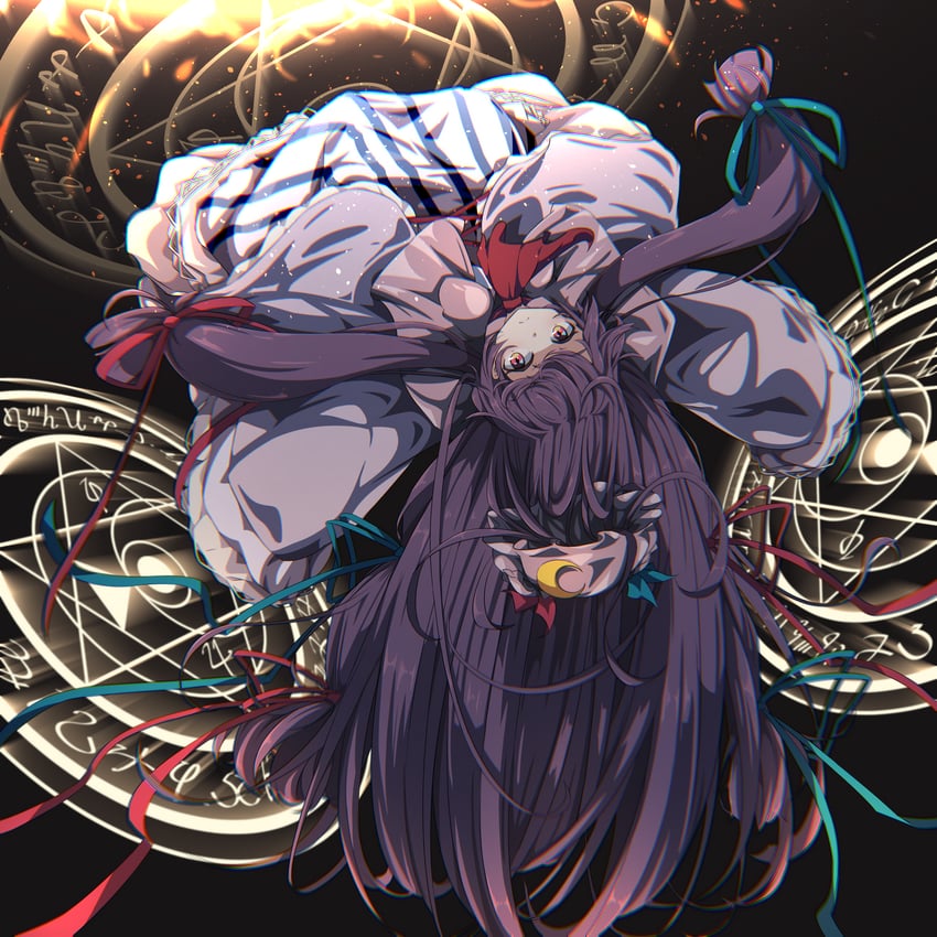 patchouli knowledge (touhou) drawn by woruta_(soloistlist)