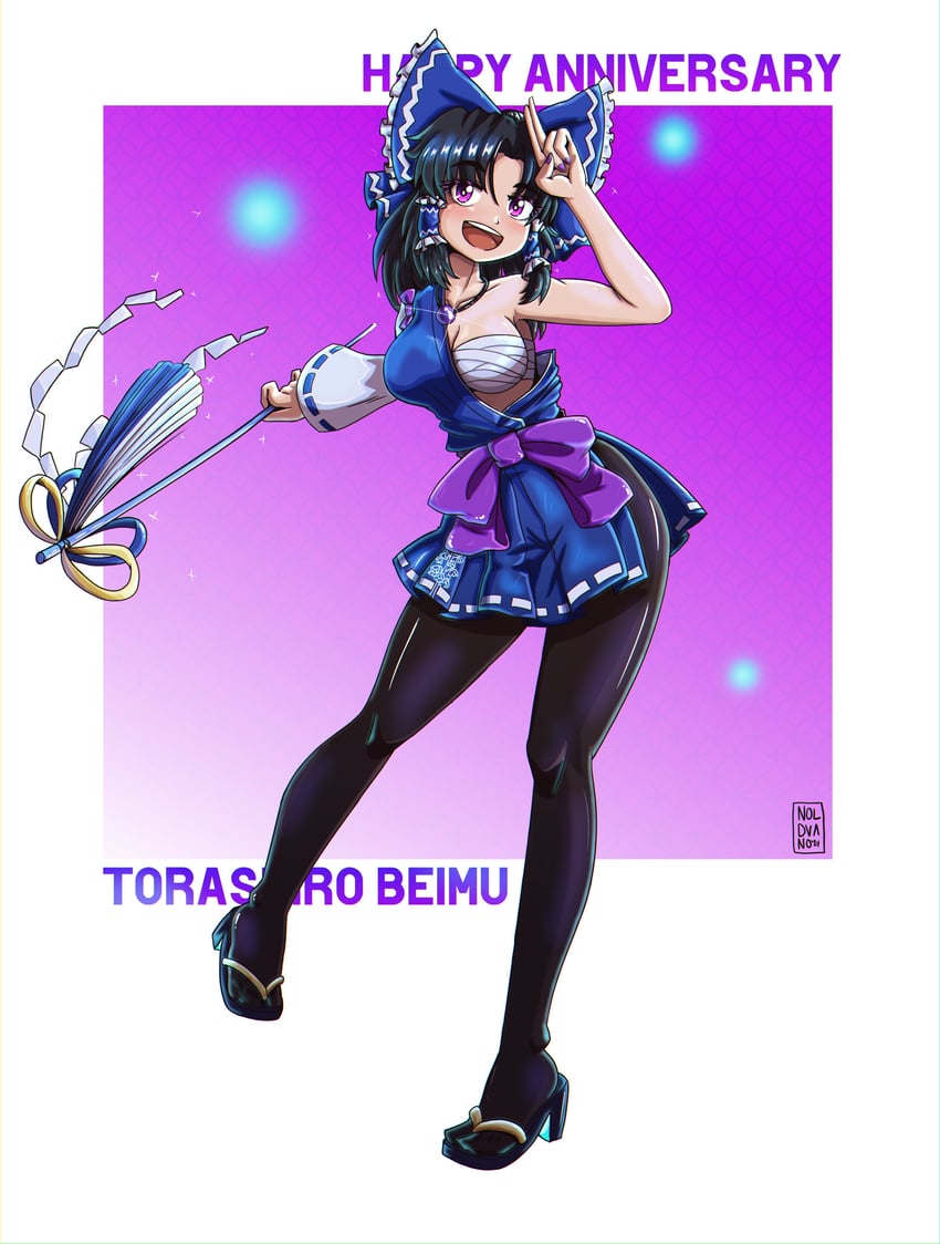 torashiro beimu (original and 1 more) drawn by noldvano