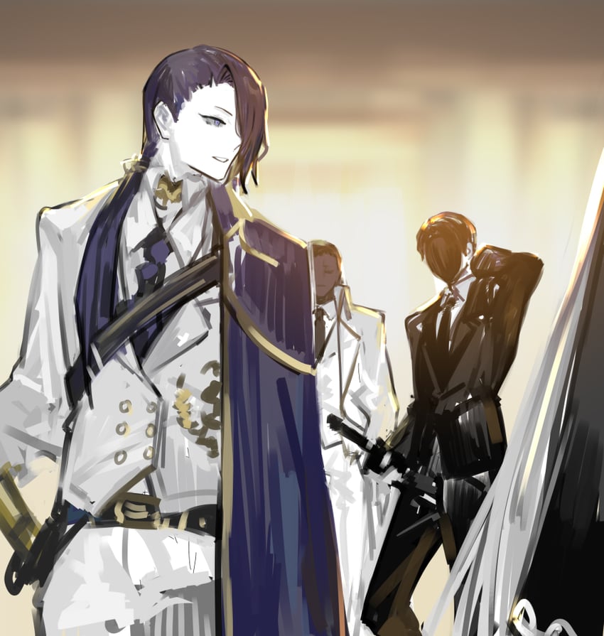 roland, angelica, olivier, and astolfo (project moon and 1 more) drawn by nishikujic