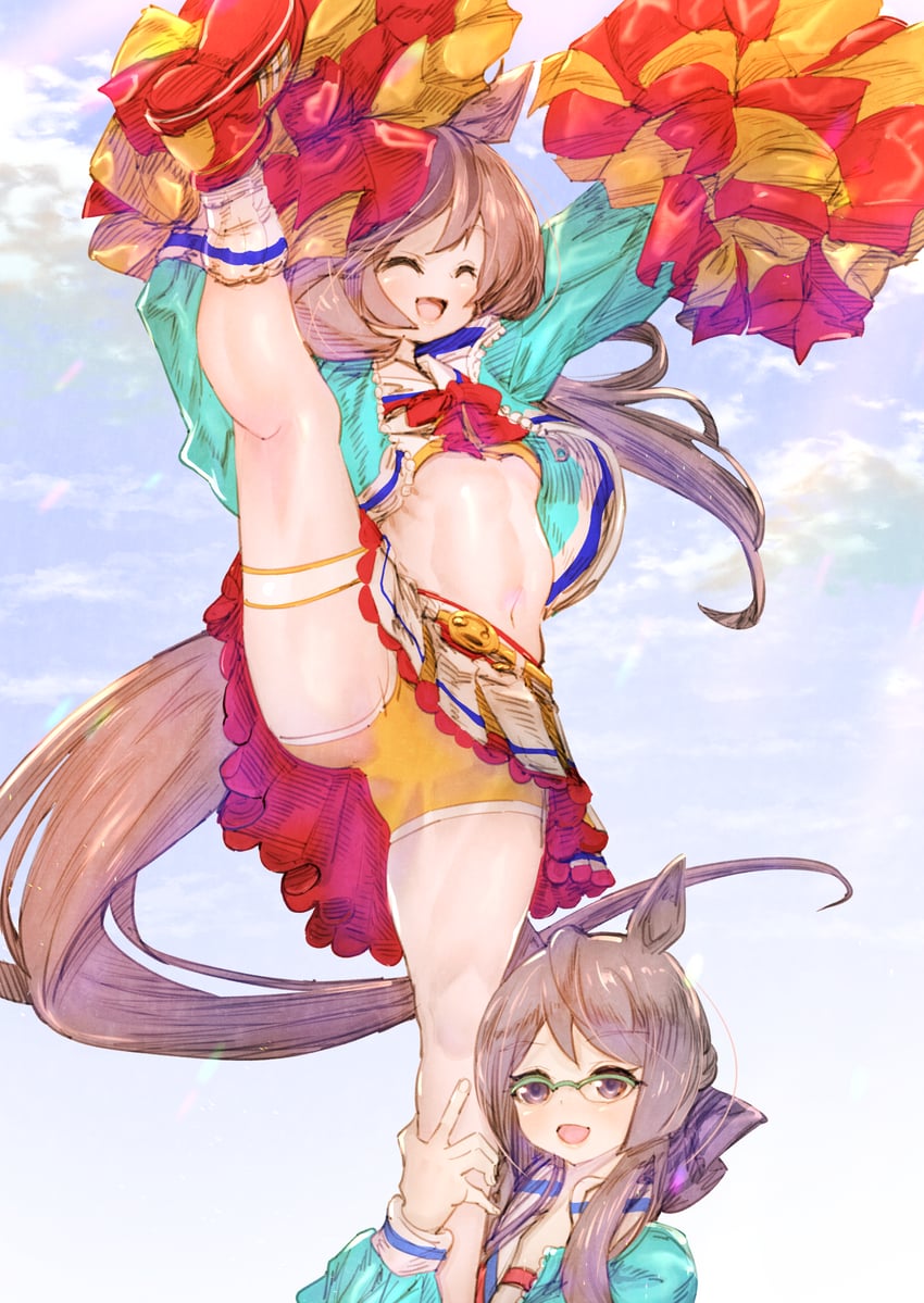 nice nature and royce and royce (umamusume) drawn by usapenpen2019