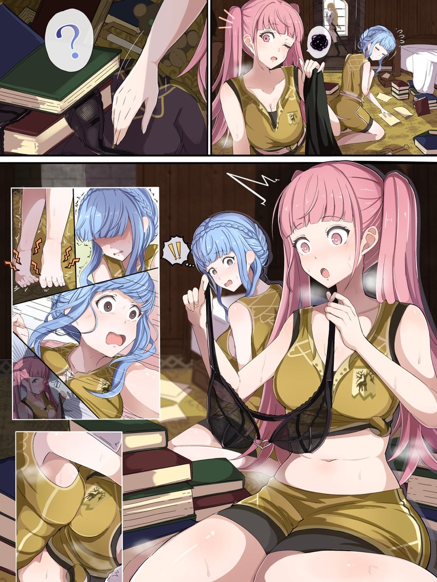 hilda valentine goneril, marianne von edmund, and ingrid brandl galatea (fire emblem and 1 more) drawn by nenemu0