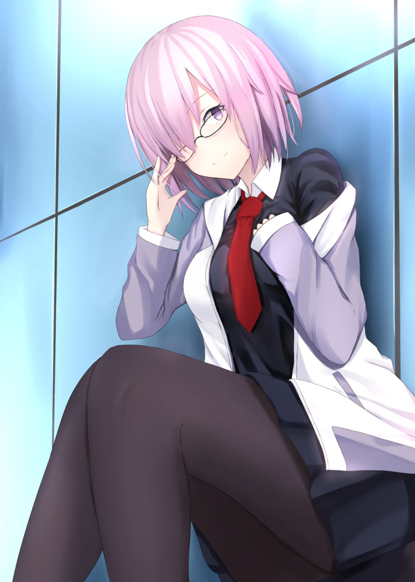 mash kyrielight (fate and 1 more) drawn by maosame