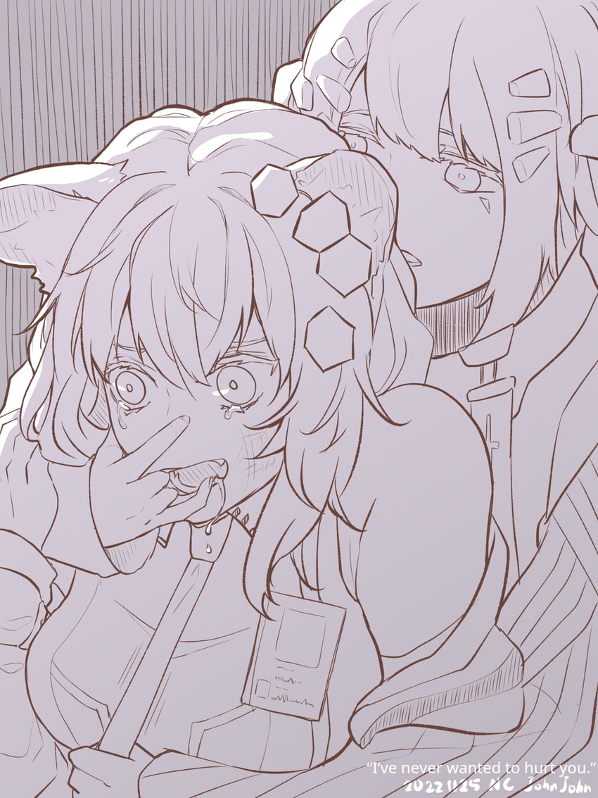 turing and faith (girls' frontline and 1 more) drawn by johnjohn_(johnjohn_1028)