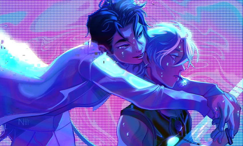 till and ivan (alien stage) drawn by nolvini