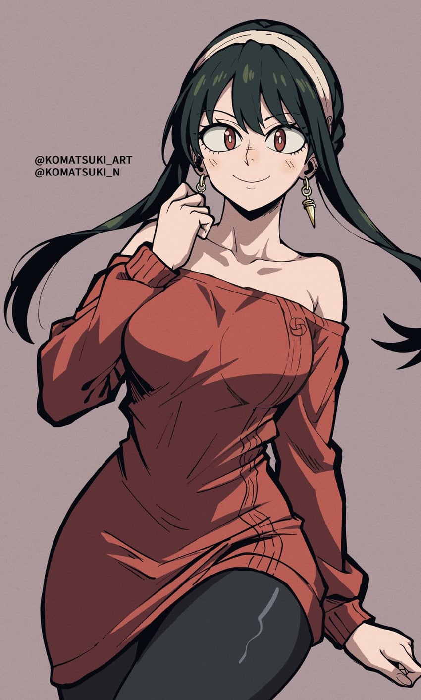 yor briar (spy x family) drawn by komatsuki_n