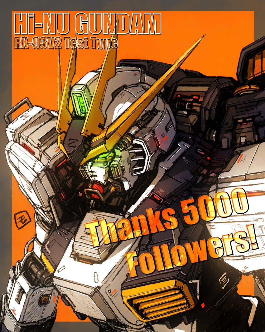 nu gundam (gundam and 1 more) drawn by moyan