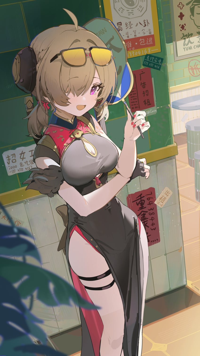 sweety (zenless zone zero) drawn by coria