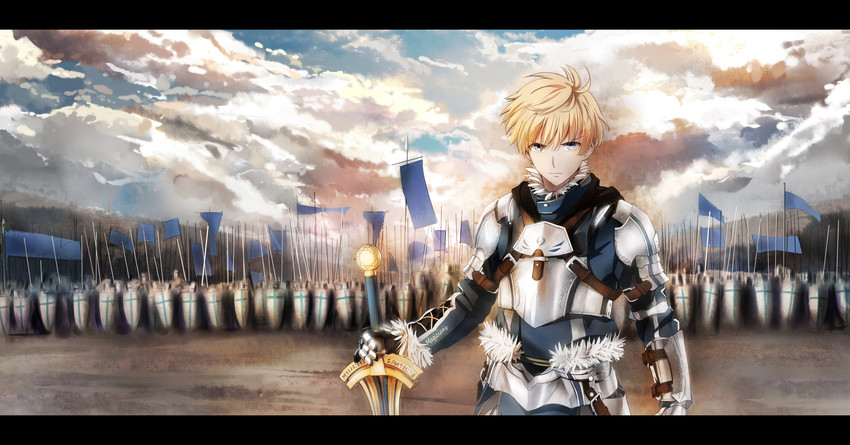 arthur pendragon (fate and 1 more) drawn by magicians_(zhkahogigzkh)