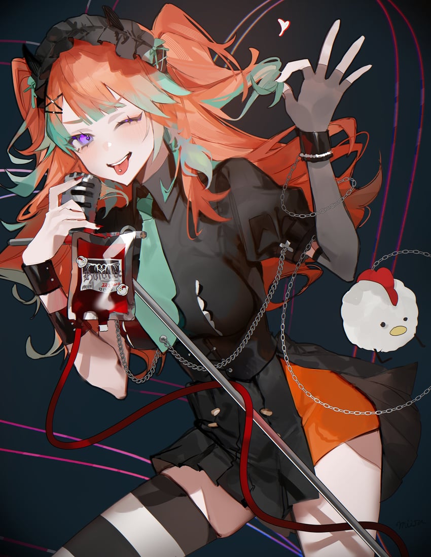 takanashi kiara (hololive and 2 more) drawn by misu_(miisuuu)