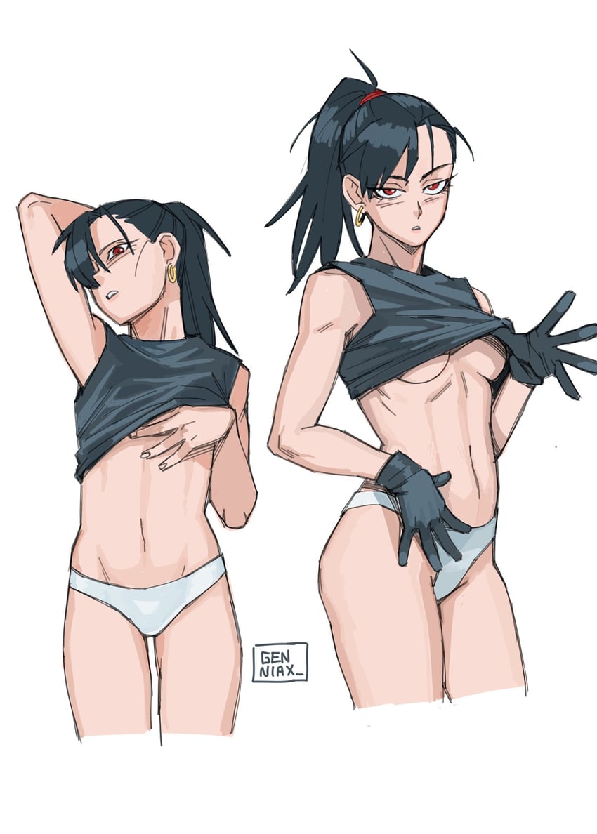 gamma 1 (dragon ball and 2 more) drawn by genniax