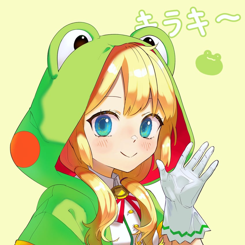 nijikawa laki (project upd8 and 1 more) drawn by mih