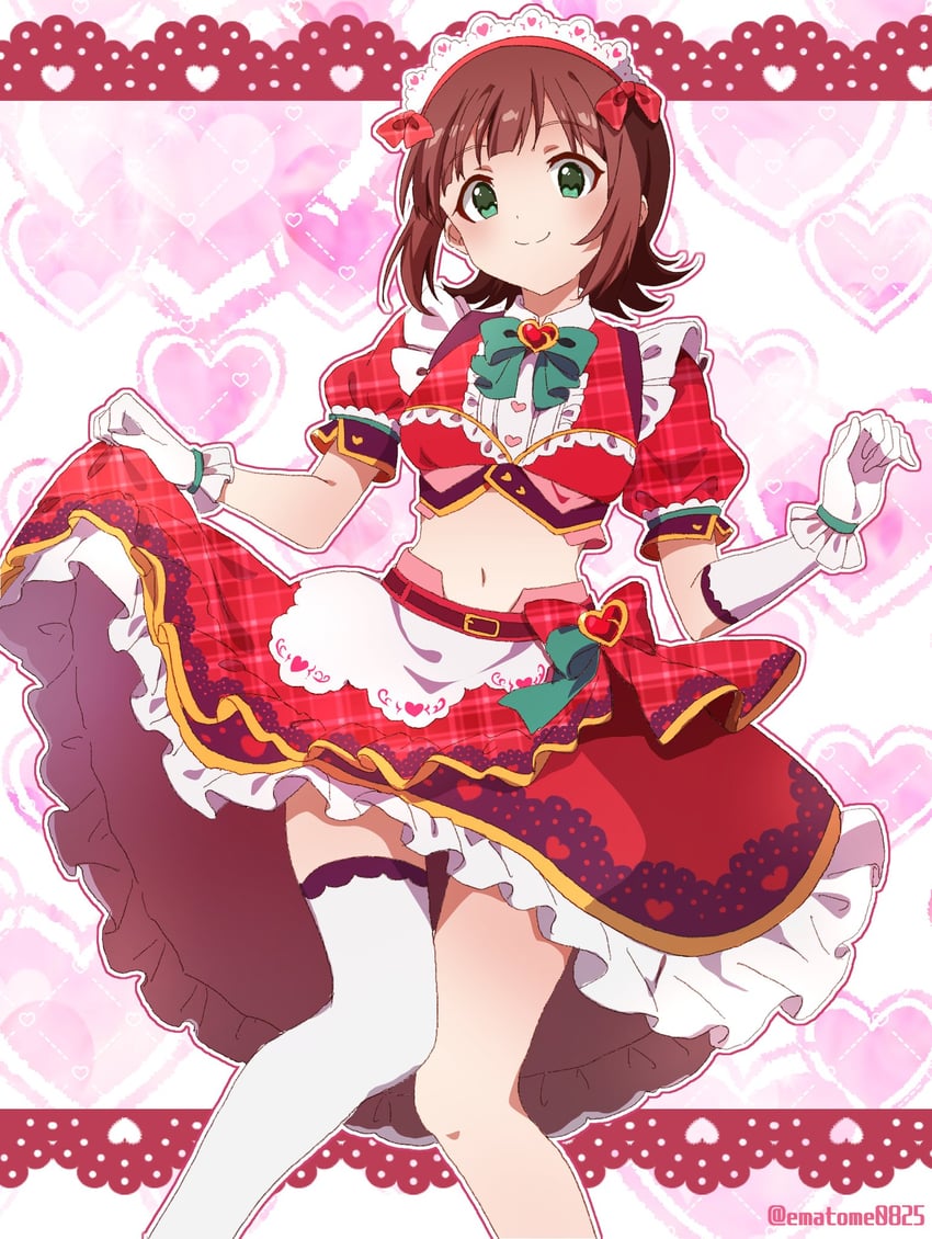 amami haruka (idolmaster and 2 more) drawn by hikono