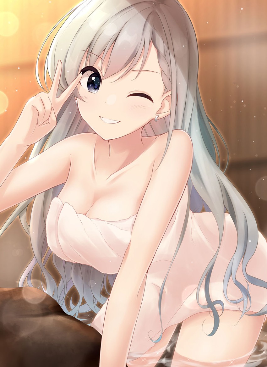 hisakawa hayate (idolmaster and 1 more) drawn by akisaka_yamoka