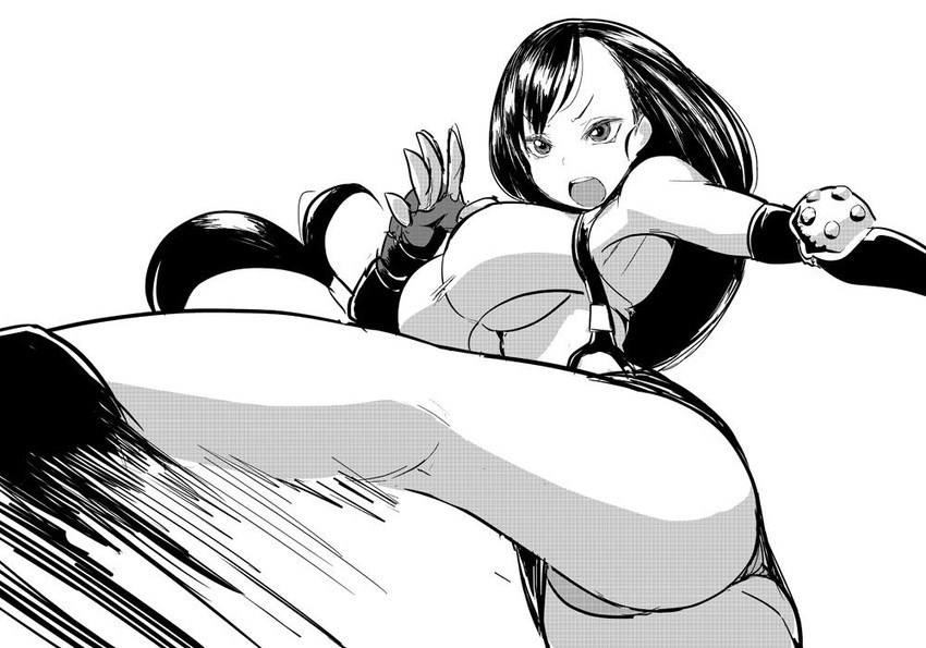 tifa lockhart (final fantasy and 1 more) drawn by ken_(koala)