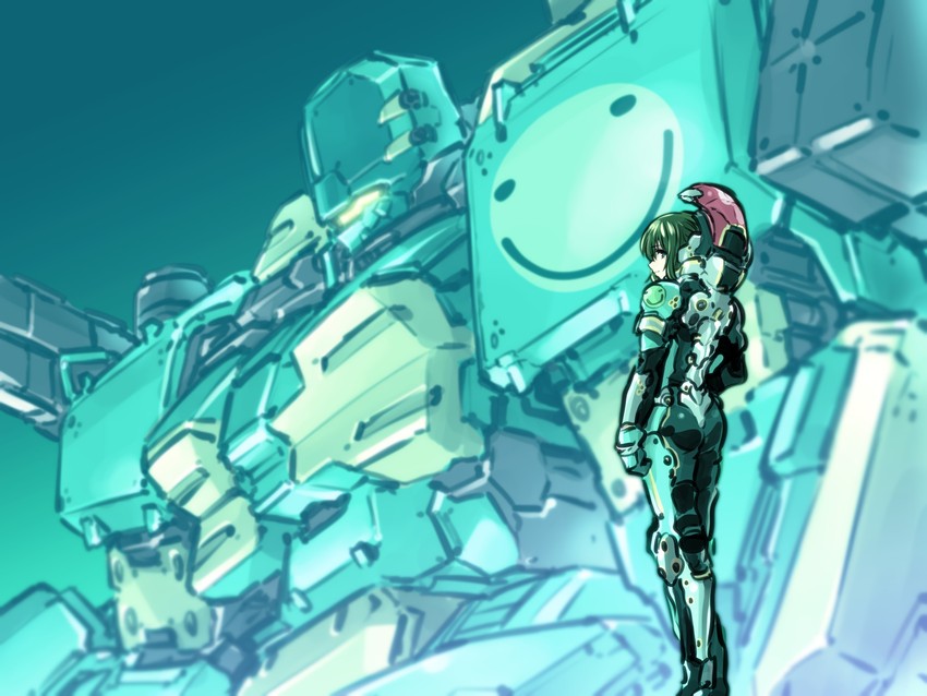 may greenfield and merrygate (armored core and 1 more) drawn by kato_takuji