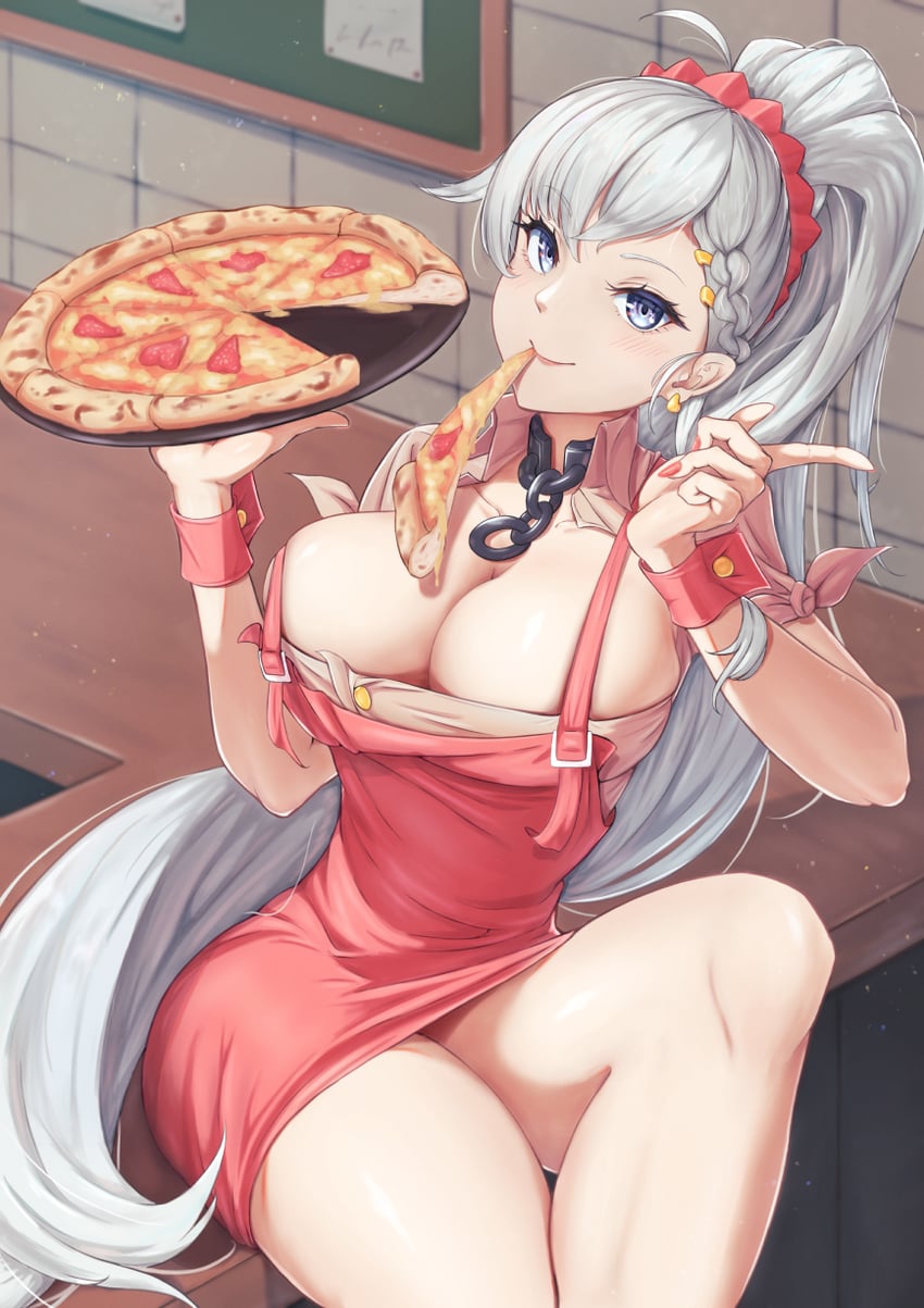 belfast (azur lane and 1 more) drawn by ropi_(yyuichi29)