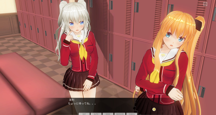 tomori nao and nishimori yusa (charlotte) drawn by sumxsum03