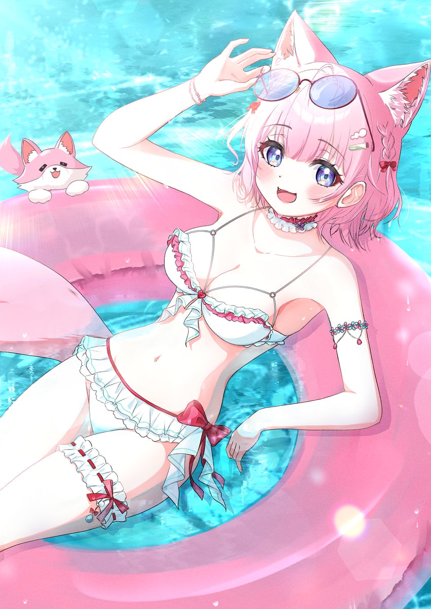 hakui koyori and kokoro (hololive) drawn by 4kimizuki