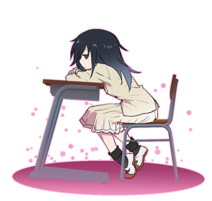 kuroki tomoko (watashi ga motenai no wa dou kangaetemo omaera ga warui!) drawn by banchii
