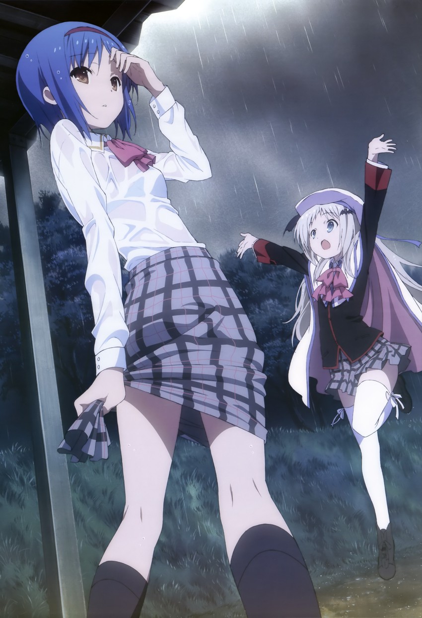noumi kudryavka and nishizono mio (little busters! and 1 more) drawn by yoshida_yuuko_(animator)