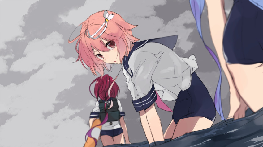 i-19, i-58, and i-168 (kantai collection) drawn by hita_(hitapita)