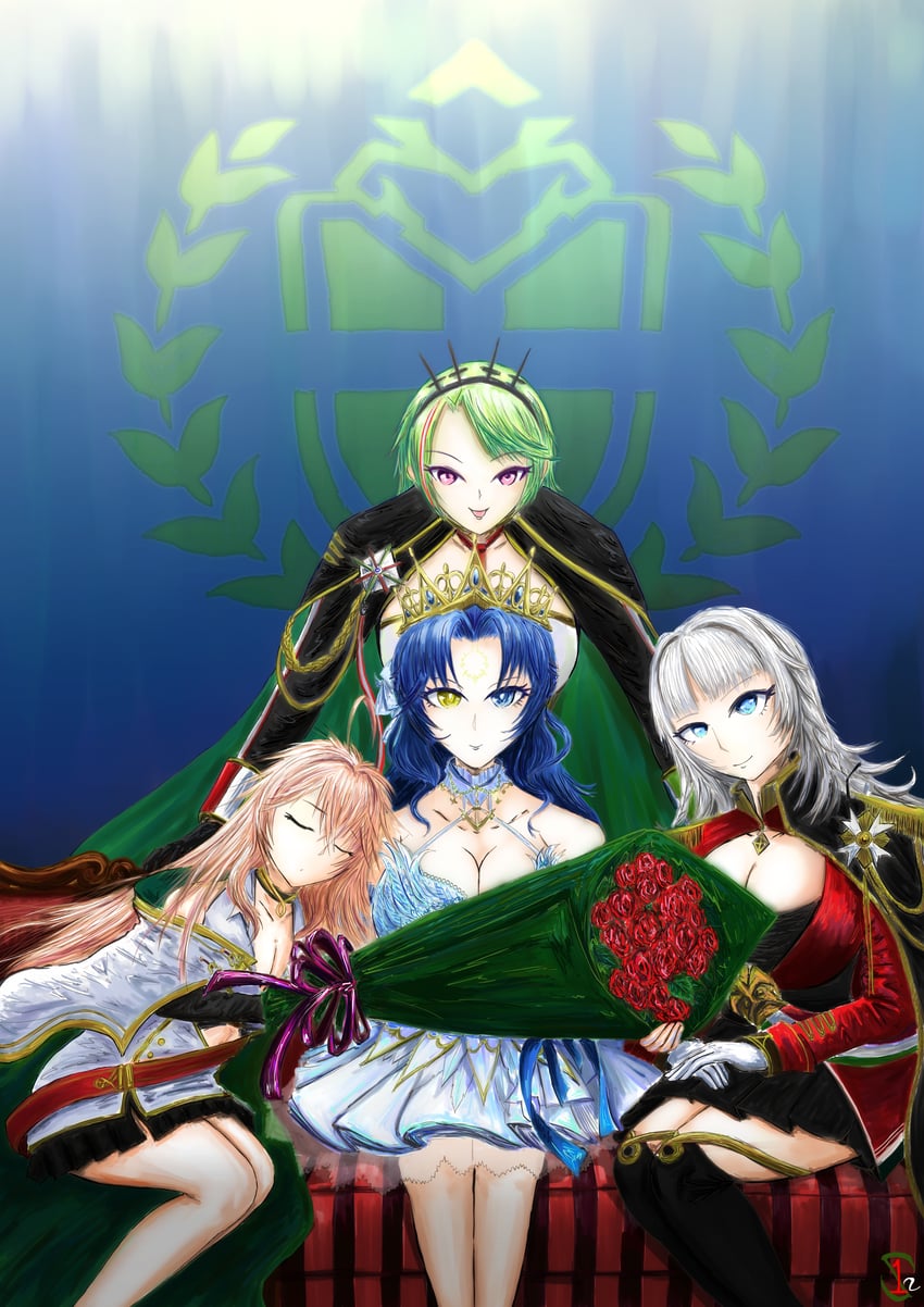 vittorio veneto, littorio, impero, and roma (azur lane) drawn by nu_1r_(user_gdtg7555)