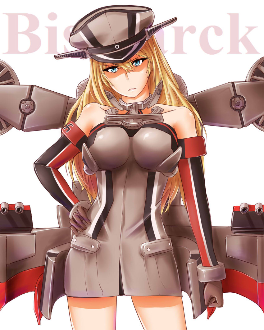 bismarck and bismarck kai (kantai collection) drawn by shao_(newton)