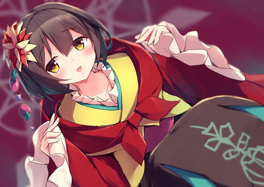 kanzashi the rikka queen (yu-gi-oh!) drawn by kanzakietc
