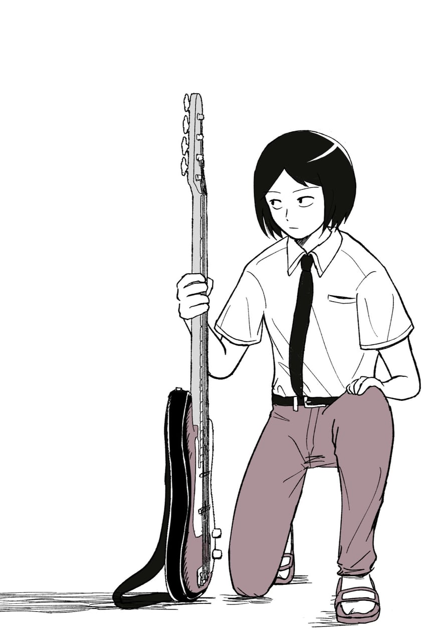 taguchi ryuuya (futsuu no keion-bu) drawn by nabeshima_nabeo