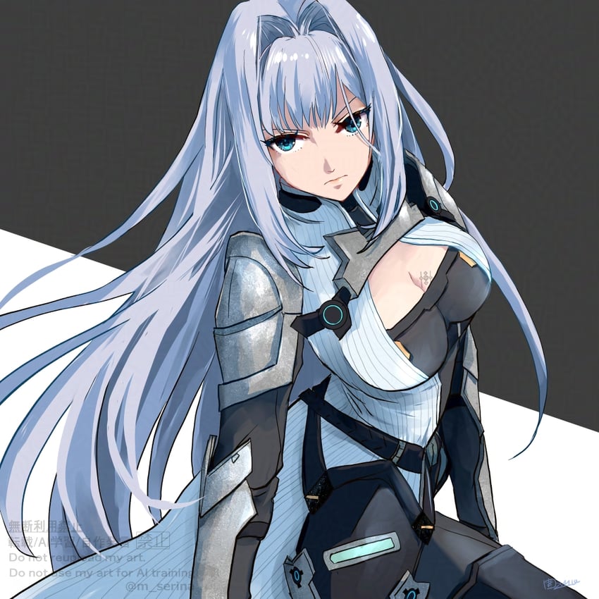 ethel (xenoblade chronicles and 1 more) drawn by mizss